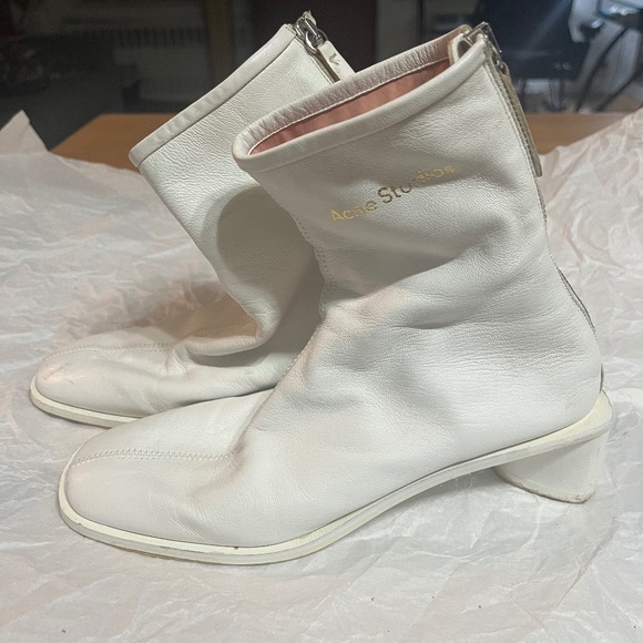 Acne Studios Leather sock boot - Picture 1 of 3